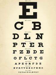 Eye Chart | Obraz na stenu