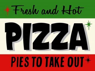 Hot Pizza Horiz | Obraz na stenu