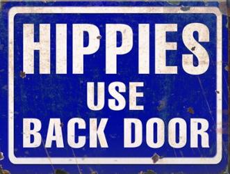 Hippies Back Door | Obraz na stenu
