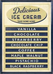 Ice Cream Board -Navy Cream | Obraz na stenu