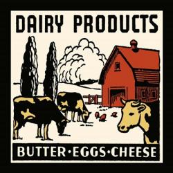 Dairy Product-Butter, Eggs, Cheese | Obraz na stenu