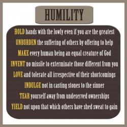 Humility | Obraz na stenu