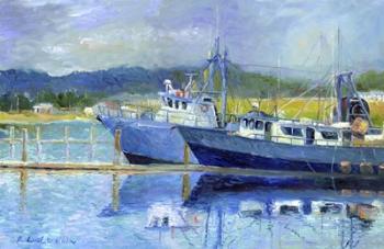 Fishing Boats On Oregon Coast | Obraz na stenu