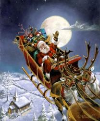 Santas Big Night | Obraz na stenu