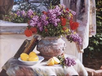 Lilacs And Lemons | Obraz na stenu