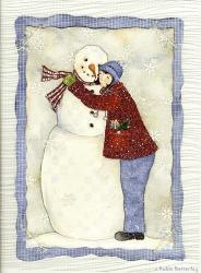 Frosty Winter Hug | Obraz na stenu