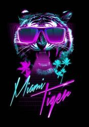 Miami Tiger | Obraz na stenu