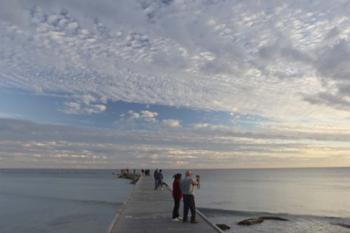 Higgs Pier People Sunset 2014 | Obraz na stenu