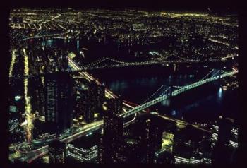 East River NYC Bridges from WTC | Obraz na stenu