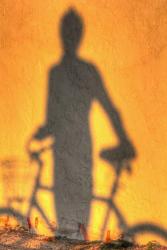 Biker Shadow | Obraz na stenu