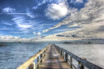 Long Pier Sebastian Florida | Obraz na stenu