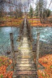 Footbridge Vertical | Obraz na stenu