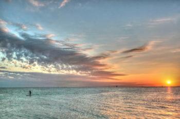Key West Paddleboard Sunset | Obraz na stenu
