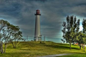 Lighthouse with Red Top | Obraz na stenu