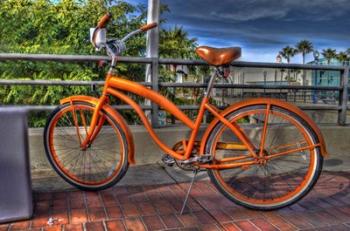 Orange Bike | Obraz na stenu