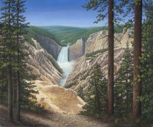 Lower Falls - Yellowstone | Obraz na stenu