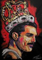 Freddie Mercury Painting 2 | Obraz na stenu