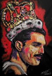 Freddie Mercury Painting 2 | Obraz na stenu