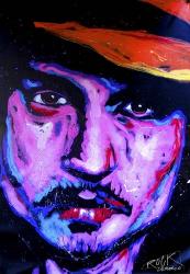 Johnny Depp Art 2 | Obraz na stenu
