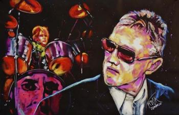 Queen Drummer Roger Taylor | Obraz na stenu