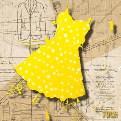 White On Yellow | Obraz na stenu
