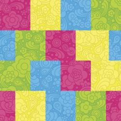 Pixel Paisley Pattern | Obraz na stenu