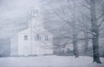 Winter  Church Yard | Obraz na stenu