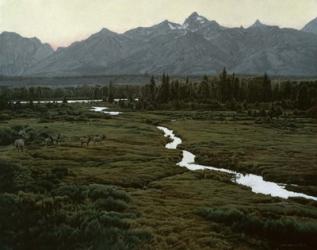 The Shining River | Obraz na stenu