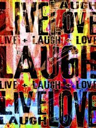 Live Love Laugh | Obraz na stenu