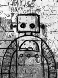 Graffiti Robot | Obraz na stenu