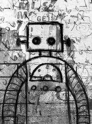 Graffiti Robot | Obraz na stenu