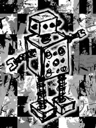 Sketched Robot | Obraz na stenu