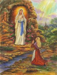 Our Lady Of Lourdes | Obraz na stenu