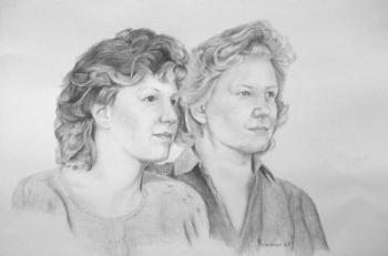 Two Ladies | Obraz na stenu