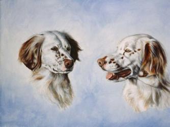 Pair of Dogs | Obraz na stenu