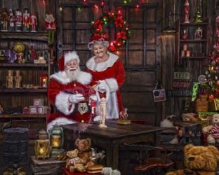 Painting With Mrs Claus | Obraz na stenu