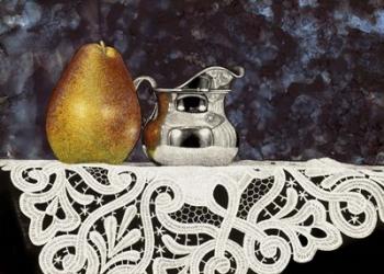 Pear And Silver Creamer | Obraz na stenu