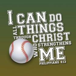 I Can Do All Sports - Baseball | Obraz na stenu