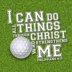 I Can Do All Sports - Golf | Obraz na stenu