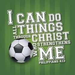 I Can Do All Sports - Soccer | Obraz na stenu