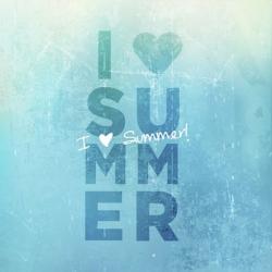 I Heart Summer | Obraz na stenu