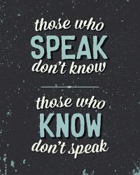 Those Who Speak | Obraz na stenu