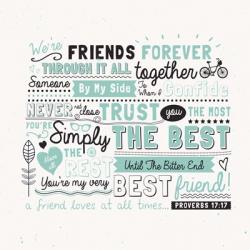 Friends Forever | Obraz na stenu