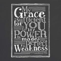 My Grace Is Sufficient | Obraz na stenu