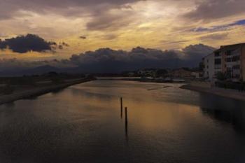 Pont Tournant Sunset | Obraz na stenu