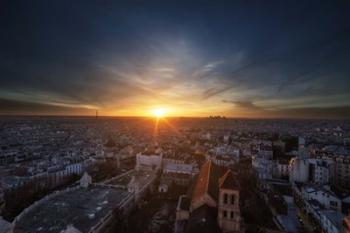 Parisian Sunset | Obraz na stenu