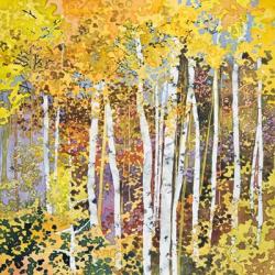 Autumn Birches III | Obraz na stenu