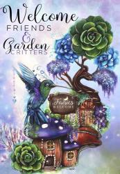 Fairies Welcome - Garden Whimsiez | Obraz na stenu