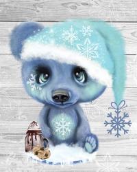 Winter Cocoa Bear | Obraz na stenu