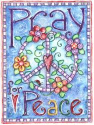 Pray for Peace | Obraz na stenu
